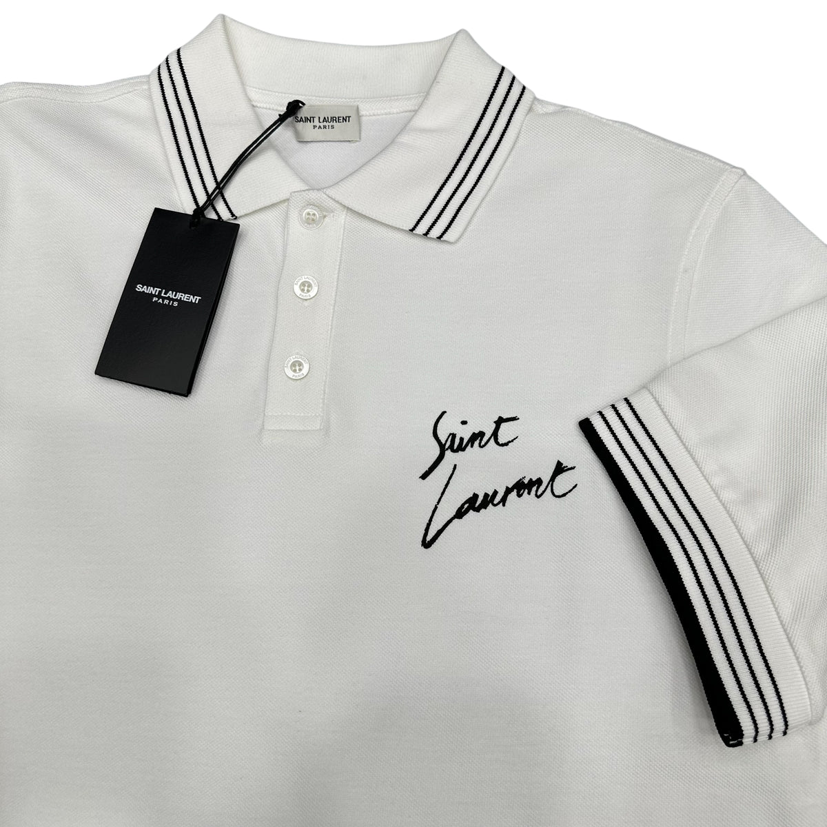 T-shirt polo Saint Laurent 1226 “Last”